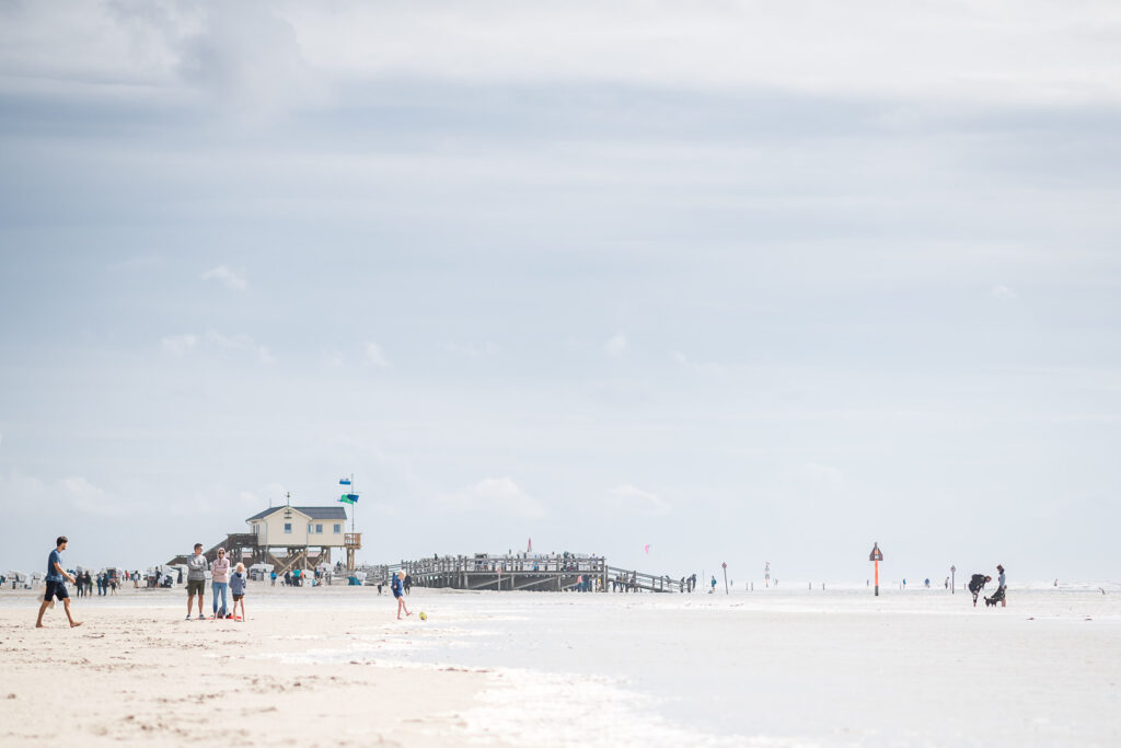 Sankt Peter Ording - Hamburger Quiddje auf Reisen
